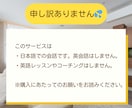 １分～英語学習中の孤独を解消する話し相手になります 英語学習について話を聞いて欲しい方、ぜひお聞かせください。 イメージ4