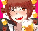 Twitterやインスタで使えるアイコン描きます ポップな色合いが魅力！ケモ耳も選べます！ イメージ6
