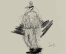 独特な画風でオリジナルのイラストを描きます 不思議な発想力で不思議な絵を描いてます イメージ9