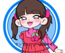 5件限定価格 ゆるかわデフォルメ似顔絵描きます 量産型もゆるかわも♡♡多系統対応♡なりたいあなたを描きます イメージ3