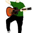 あなたの大切な楽器とあなたをイラストにします 楽器×人　専門イラスト　あなたの大切な楽器を忠実に イメージ2