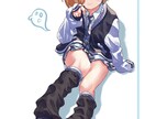 基本5000円~！イラスト制作いたします 1枚絵、立ち絵、アイコンに！オリジナル、版権など対応可能！ イメージ7