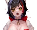 うるちゅる透明感！等身&ミニキャラお描きします グッズ、立ち絵、サムネ等に最適！！ イメージ6