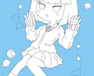 ミニキャラの立ち絵描きます あなただけのかわいいデフォルメイラストを探している方へ！ イメージ6