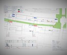 道路使用作成の補助を致します 道路使用の規制帯図の作成は難しいですよね イメージ1