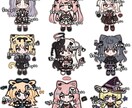 2～2.5頭身ＳＤキャラクターイラストを制作します から通常の等身イラストまで幅広く作成致します。 イメージ3