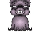 目を奪われる個性的なキャラクター描きます ひと目で記憶に残る！クセになるキャラクター！ イメージ2