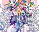 パキッとカラフルな絵柄で一枚絵を描きます まずはお気軽にご相談ください！貴方のイメージを一枚絵に！ イメージ1