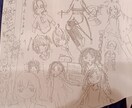 ゆるっとしたふわふわならくがきをします 絵の依頼のおためし感覚でできます イメージ6