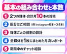 SNS複数アカウントを1ヶ月まとめて運用代行します 2媒体・合計月10投稿｜窓口1つ、レポートも1枚で イメージ3