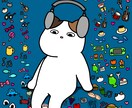 イラスト、アイコン描きます mirankurim で投稿している猫「ハラ」を描きます イメージ2