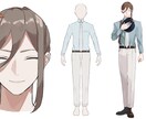 TRPG向け！商用利用◎高品質イラスト描きます 立ち絵／素材／キャラシなど世界観を大切に制作！ イメージ3