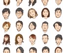 顔写真を絵にします ビジネスにも趣味にも使えるカジュアルタッチの似顔絵！ イメージ5
