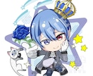 商用利用可！背景・小物込み！ミニキャラを描きます Youtube、アイコン、グッズ展開に可愛いミニキャラを♪ イメージ7