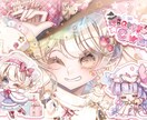 透明感あるかわいい女の子を描きます サムネ、記念日イラスト等、様々なイラストをお任せください！ イメージ2