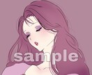 最短半日！パッと目を引くオシャレイラスト描きます 可愛いアイコンでSNS活動を応援！ イメージ1