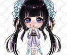 商用利用可SDキャラ描きます あなたの立ち絵をポップで可愛いミニキャラにします イメージ1