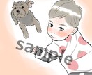 あなたの思い出の1ページをお描きします 思い出の記念日に✨️イラストお描きします イメージ3