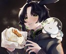 明るく活気のあるイラスト描きます 食べ物を食べる姿や生活感のあるイラストを求めている方へ イメージ6