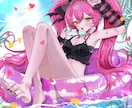 表情豊かでときめくイラスト制作致します 貴方の活動を全力サポート！何度でも修正可〇 イメージ10