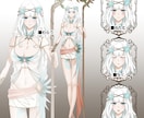 ゲーム＆TRPG用キャラクター描きます キャラクターデザイン料も込み！修正回数制限なし！ イメージ6