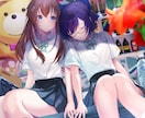 女性も男性も可！キャラクターイラストお描きします サムネイルやグッズ、立ち絵など！お気軽にご相談ください！ イメージ5