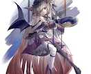 豪華なソシャゲ風立ち絵描きます ソシャゲ風の立ち絵でキャラクターを魅せたい方へ イメージ8
