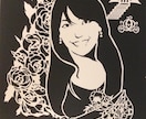 結婚式 ウェルカムボードを作ります 切り絵のオリジナルウェルカムボード イメージ3