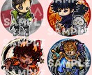 ミニマム★SNS用の超デフォルメアイコンを描きます シールやアクリルプレートにしてもかわいいデフォルメです♪ イメージ5