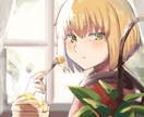 アイコンや1枚絵作成！夢絵二次創作一次創作描きます アイコン用のイラストやご希望に沿った1枚絵を描きます イメージ6
