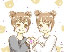 ふんわりとした雰囲気のアイコンを描きます Twitter、Instagram、ブログなどのアイコンに イメージ1