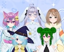企業実績有！これで全部揃う！Vtuber制作します イラスト・モデリング・キービジュ・三面図全部込み イメージ3