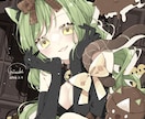 動画のサムネや表紙、挿絵等のイラストをお描きします MV用イラストやアイコンに使えるポップで可愛いイラストです イメージ2