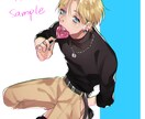 SNS等で使えるアイコン、イラスト作成します 可愛い、オシャレ、かっこいいイラストを低価格で提供します！ イメージ7