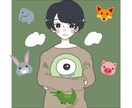 あなたの好きが詰まったイラスト描きます バンドTやウェルカムボードなど！ご希望にお答えします！ イメージ3