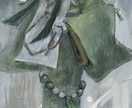 商用◎和幻想を含んだ武将/人物の立ち絵を描きます 人目で”気配”が伝わるキャラクターを イメージ5