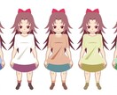 頭の中のちびキャラを描きます あなただけの○頭身のちびキャラを求めて イメージ1