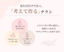 2集客につながるおしゃれな女性向けチラシ作ります 行動（来店・予約・問い合わせ）につながるチラシデザイン イメージ6