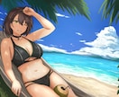 キャラクターイラスト・一枚絵を制作します 背景ありの一枚絵からキャラクターイラストまで対応します イメージ2