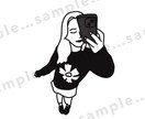 シンプルで使いやすいオリジナルイラストを作成します ★SNSのアイコンやギフトに人気！期間限定価格★ イメージ2
