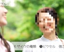 動画へのモザイク処理、承ります 面倒なモザイク処理を動画編集のプロが迅速に! イメージ1