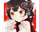 SNSアイコン描かせていただきます シンプルだけど華やかなイラストのアイコンにしませんか？ イメージ1