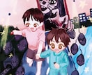 演劇作品など物語に合ったイラストを描きます ビジュアルをイラストで表現することで、作品の世界観を伝えよう イメージ5