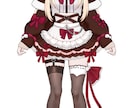 VTuberパーツ分けイラスト描きます キャラデザからパーツ分け、キービジュアルまでお任せ下さい。 イメージ3