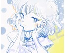 アイコンイラスト作成承ります 柔らかいイラスト。レトロ　少女漫画風　やさしい イメージ3