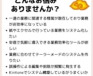 Kintoneで業務・顧客管理システム構築します 新規導入・システムの保守・カスタマイズまで幅広くサポート イメージ2