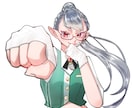 アイコンにピッタリのイラストを早く、安く提供します アイコンにした時に映えるイラストを早く、安く描きます。 イメージ3
