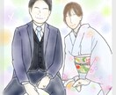 雰囲気ある人物画描きます 記念の写真を絵にして特別感を！ イメージ1