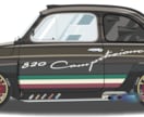 あなの愛車をミニマリストアートイラストで作成します カラーコーディネーターがコントラストで表現します！ イメージ11