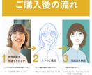 おしゃれな線画の似顔絵イラスト書きます SNSアイコン、ウェルカムボード、オリジナルグッズなど イメージ2